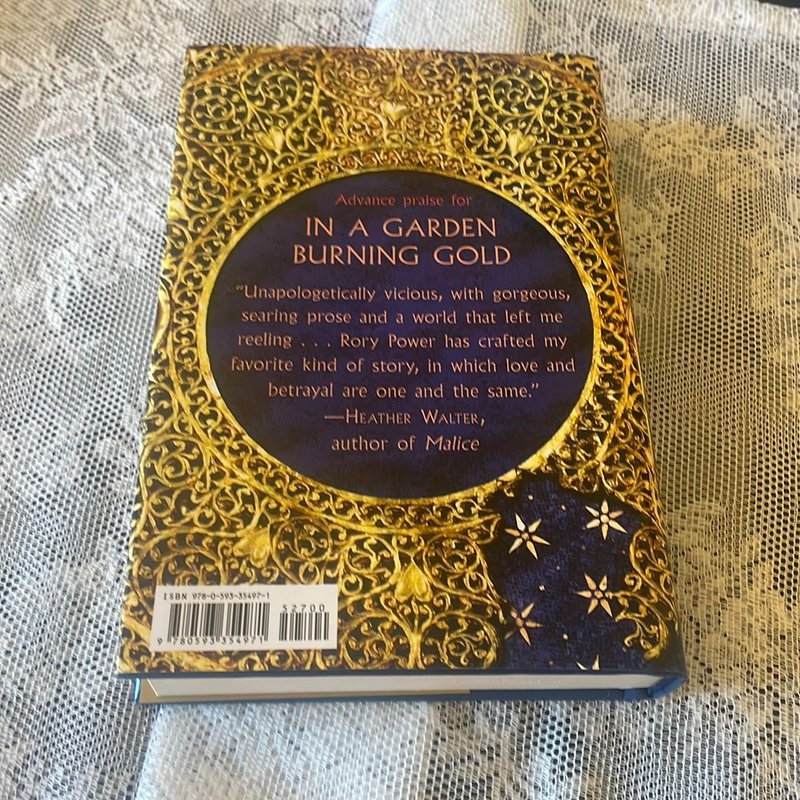 In a Garden Burning Gold