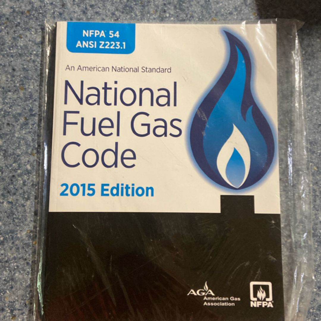 NFPA 54 , National Fuel Gas Code