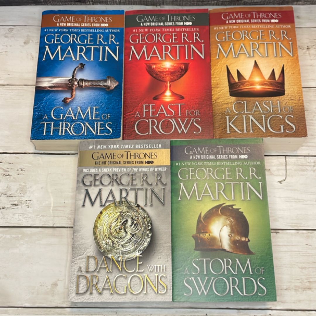 A Game of Thrones BUNDLE BOOKS 1-5