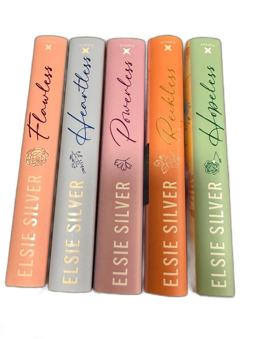 Chestnut Springs Series FairyLoot Exclusive Editions Flawless Heartless Powerless Reckless Hopeless Elsie Silver