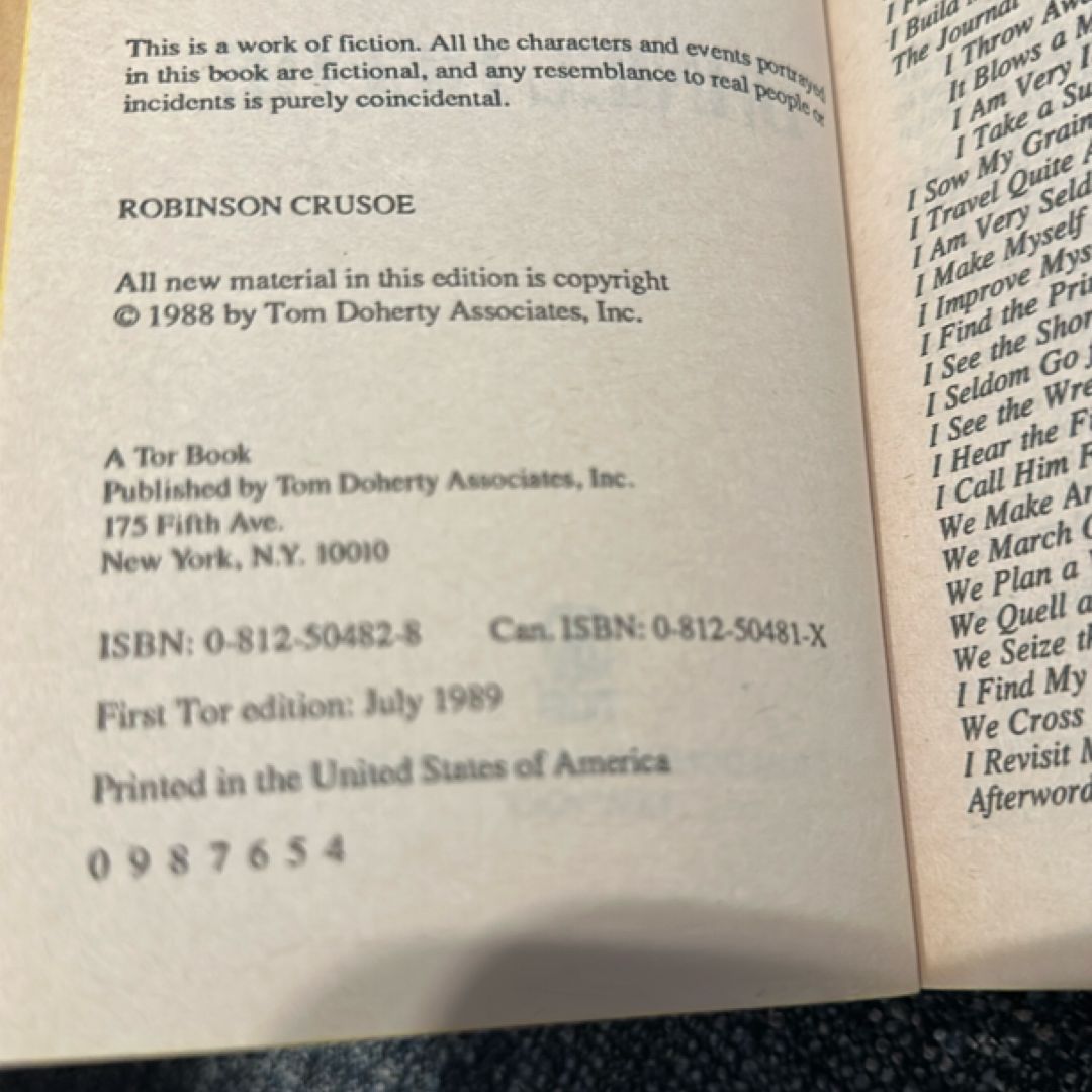 Robinson Crusoe