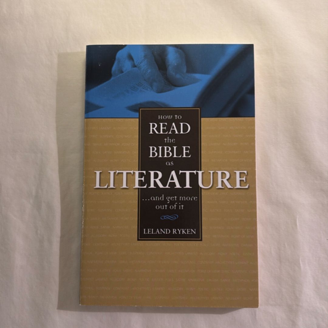 How to Read the Bible as Literature
