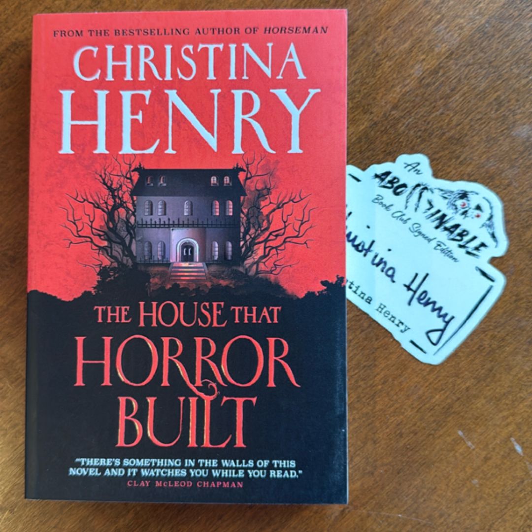 The House That Horror Built w/ SIGNED bookplate