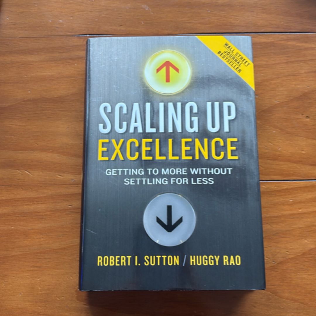 Scaling up Excellence