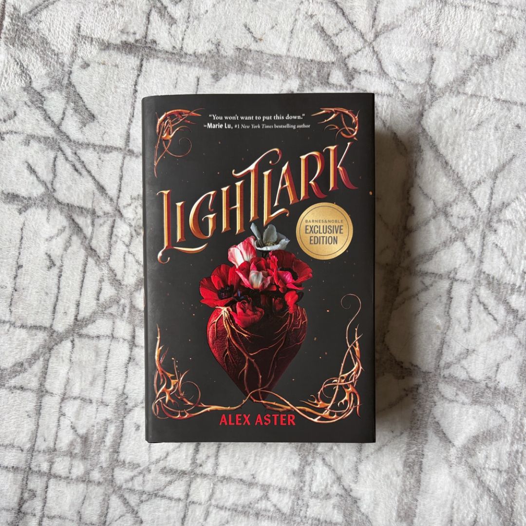 Lightlark B&N Exclusive Hardcover Alternate Cover + Overlays, BookTok
