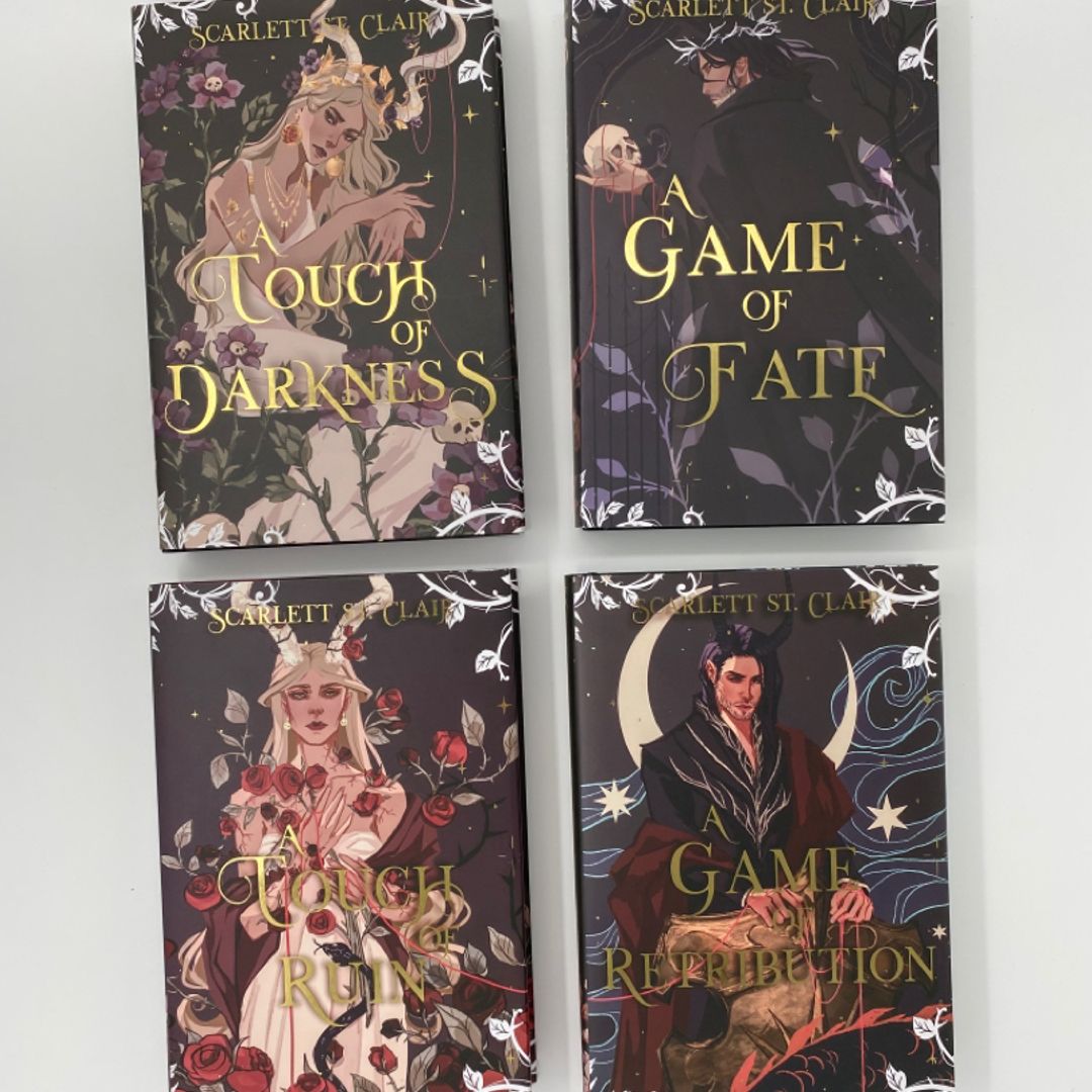 A Touch of Darkness By Bookish Box Signed by Author 1-4 by