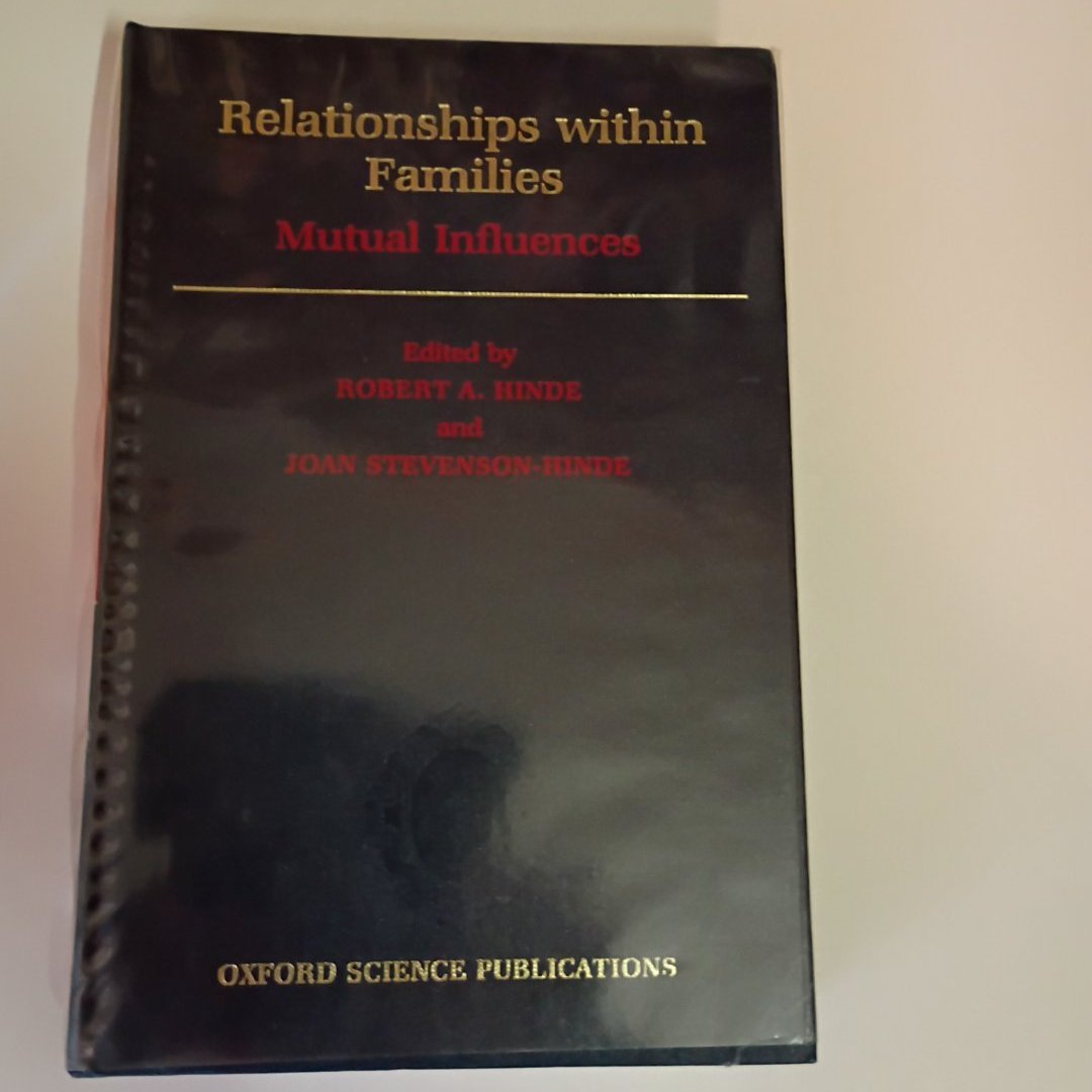 Relationships Within Families