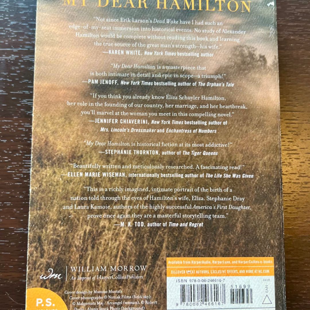 My Dear Hamilton by Stephanie Dray, Laura Kamoie