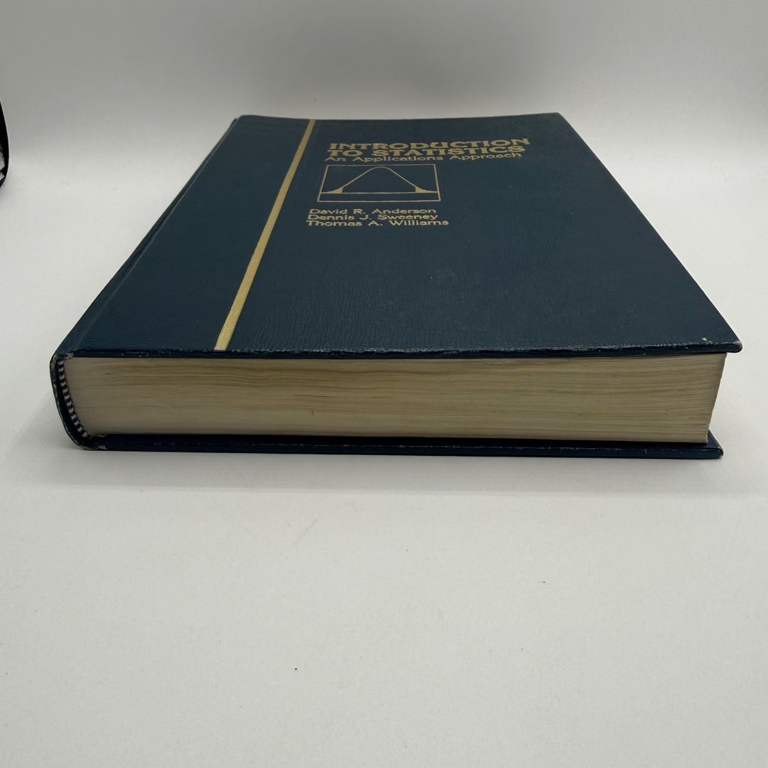 Introduction to Statistics by David R. Anderson, Thomas A. Williams ...