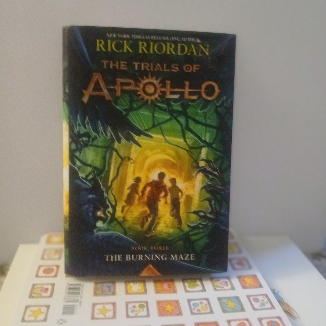 The Trials Of Apollo Book Three The Burning Maze