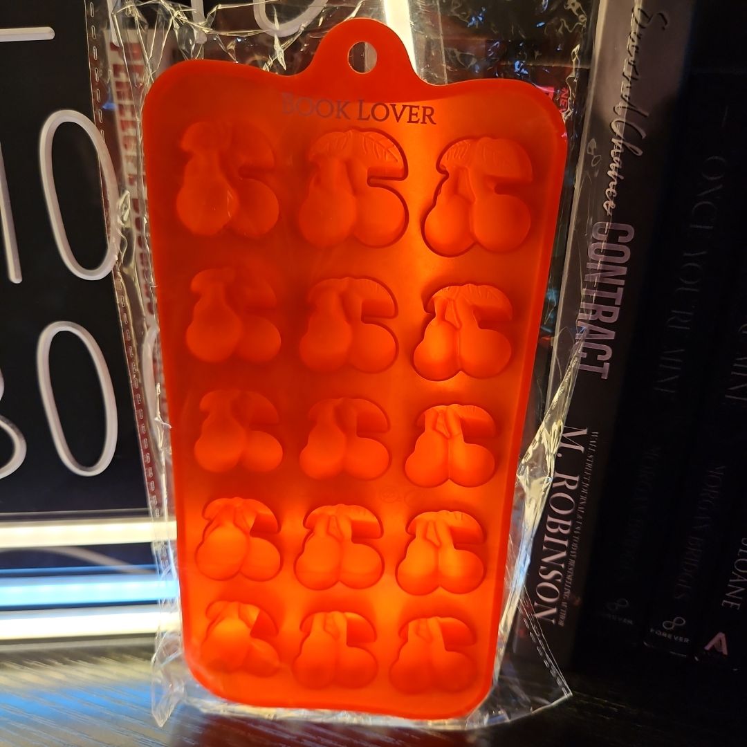 Book lover cherry ice molds