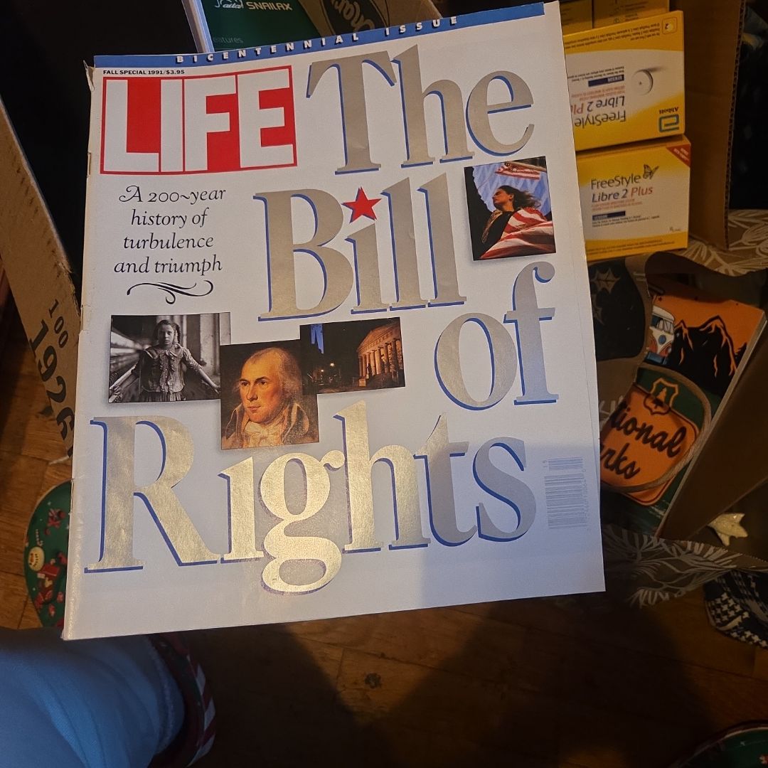 Life Magazine The Bill of Rights 