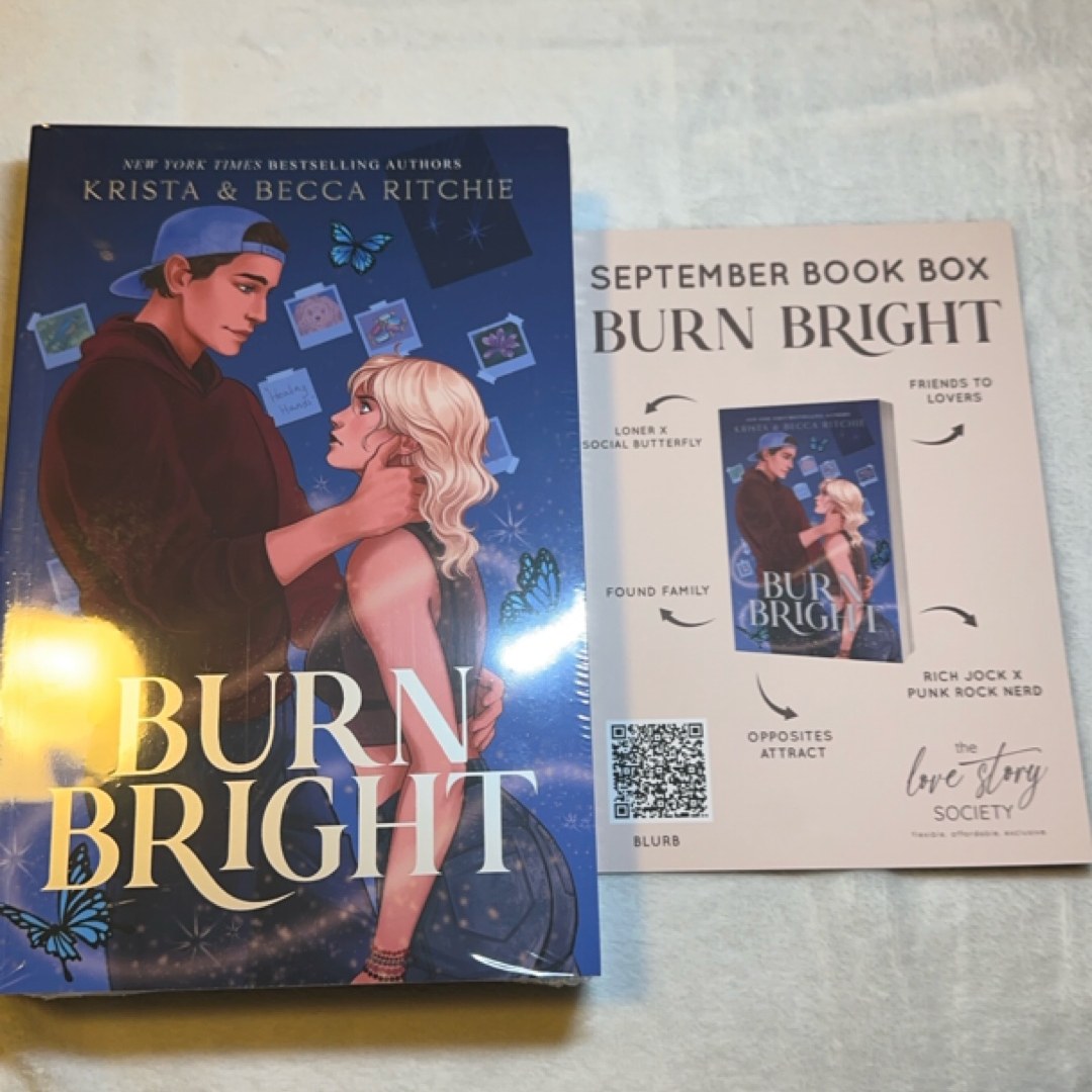 Burn Bright (The Love Story Society)