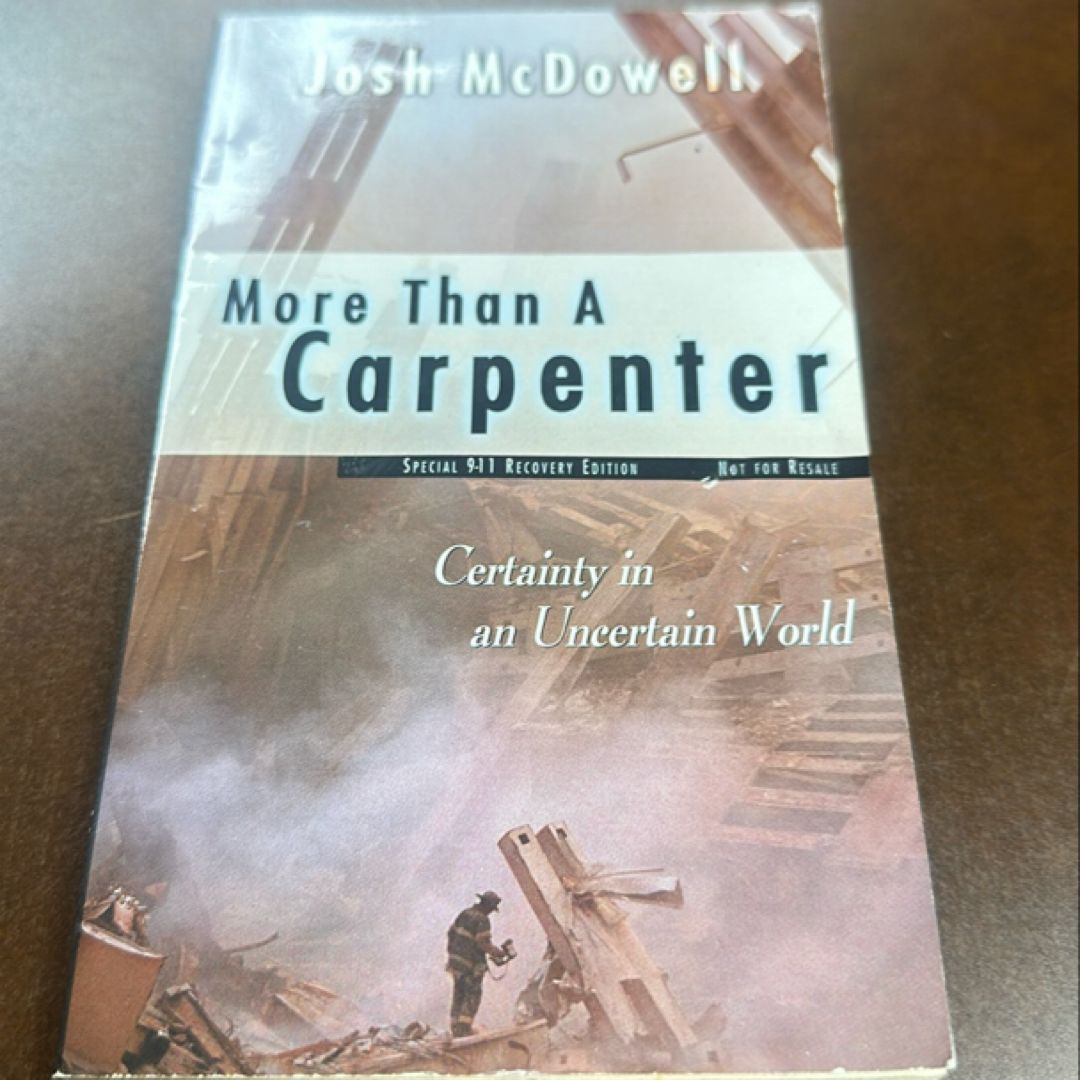 More Than a Carpenter