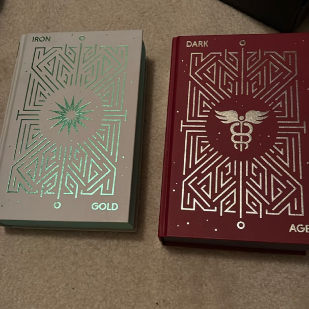 Iron Gold / Dark Age Set - Fairyloot Signed Exclusive