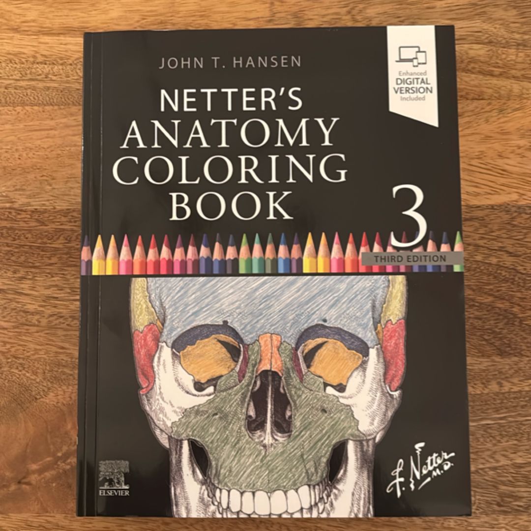 Netter's Anatomy Coloring Book Updated Edition