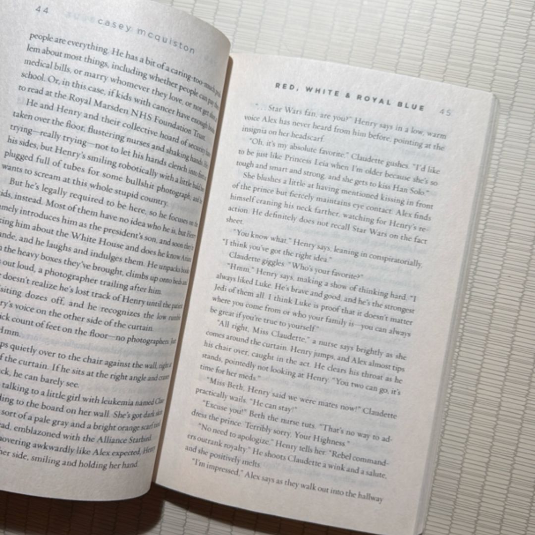 Red, White and Royal Blue