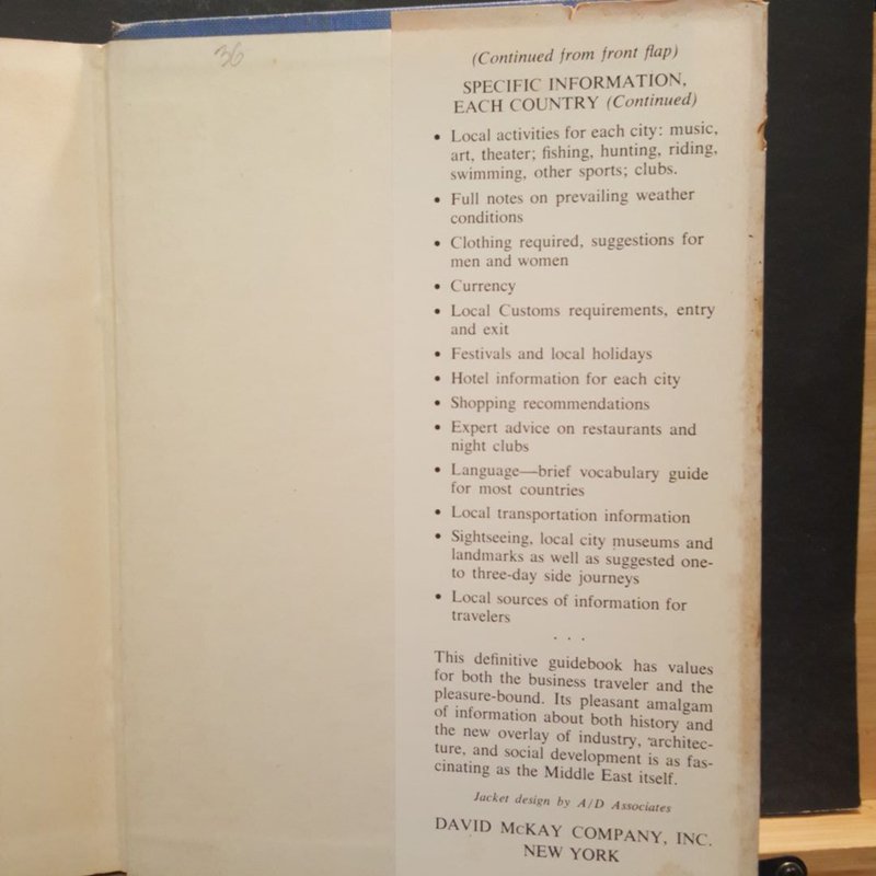 McKay's Guide to the Middle East