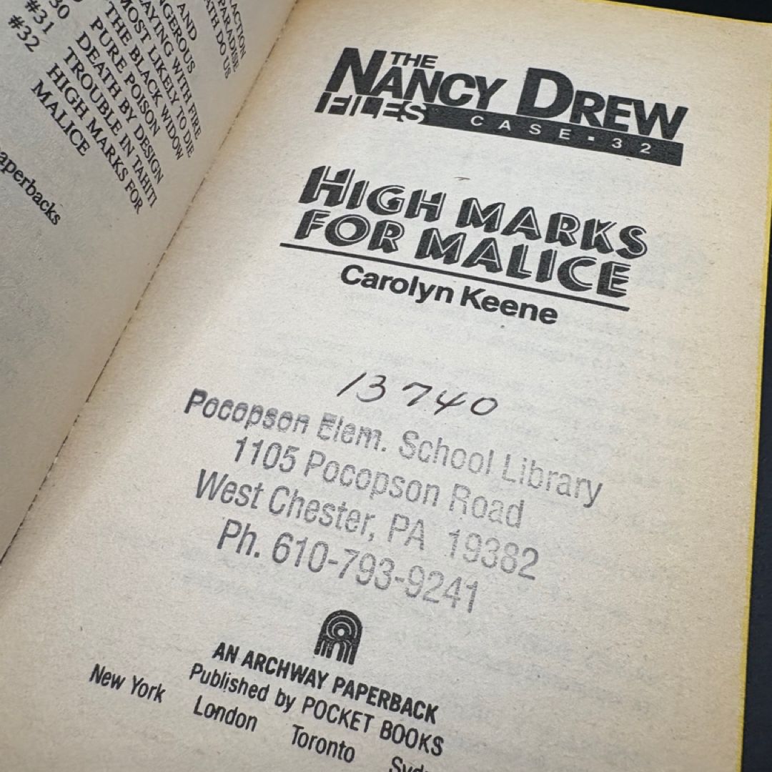 High Marks for Malice