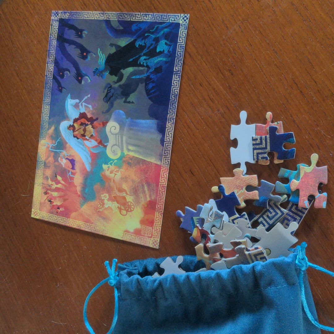LitJoy Hercules Puzzle & Print