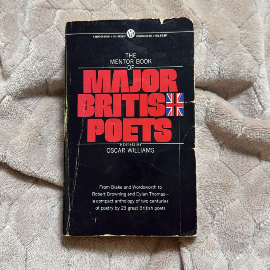 The Mentor Book of Major British Poets