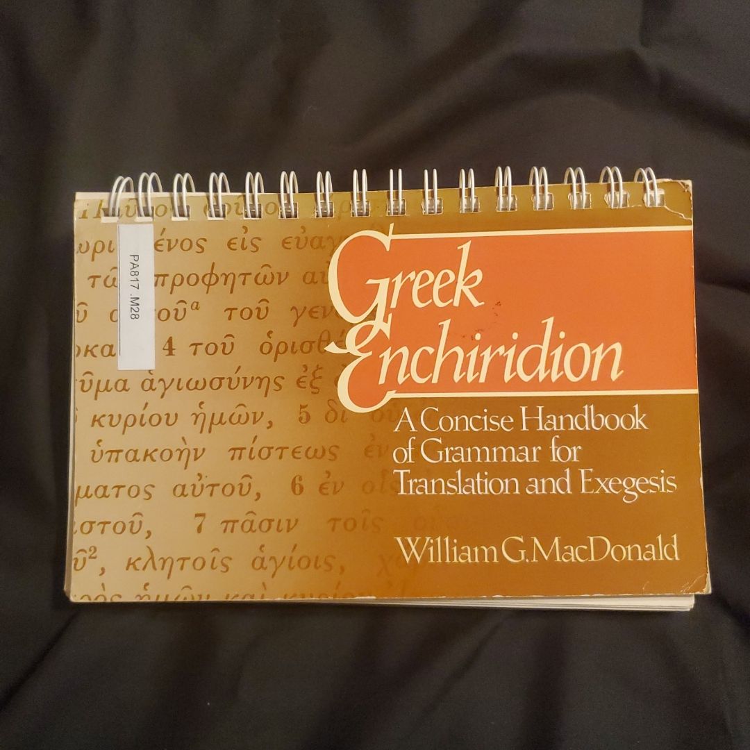 Greek Enchiridion