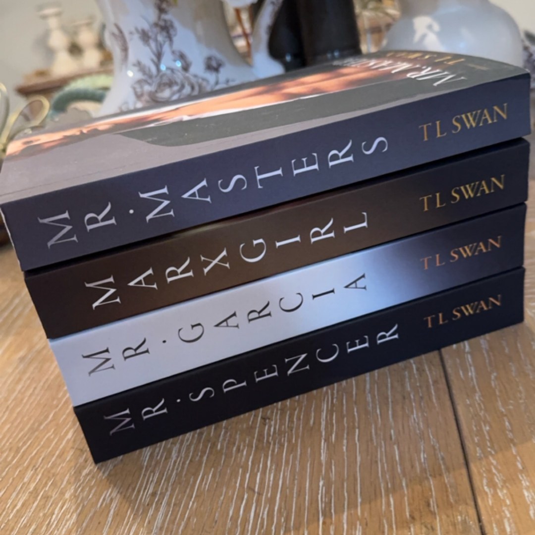 T.L. Swan OOP Indie Paperback Set – Mr Masters, Mr Spencer, Mr Garcia + Marx Girl