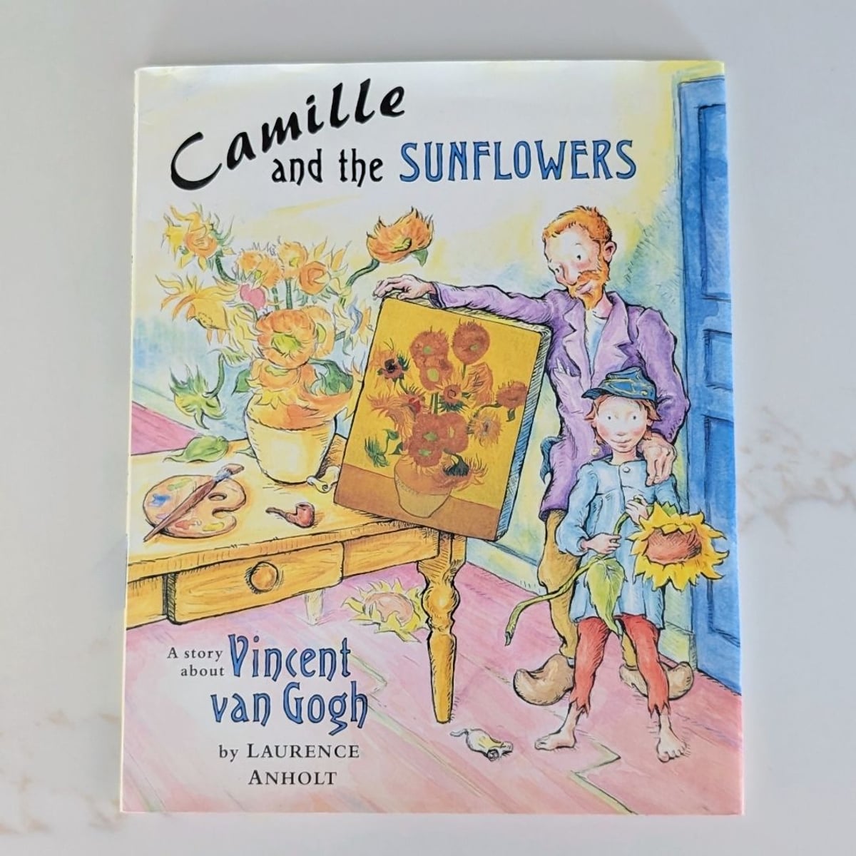 Camille and the Sunflowers by Laurence Anholt