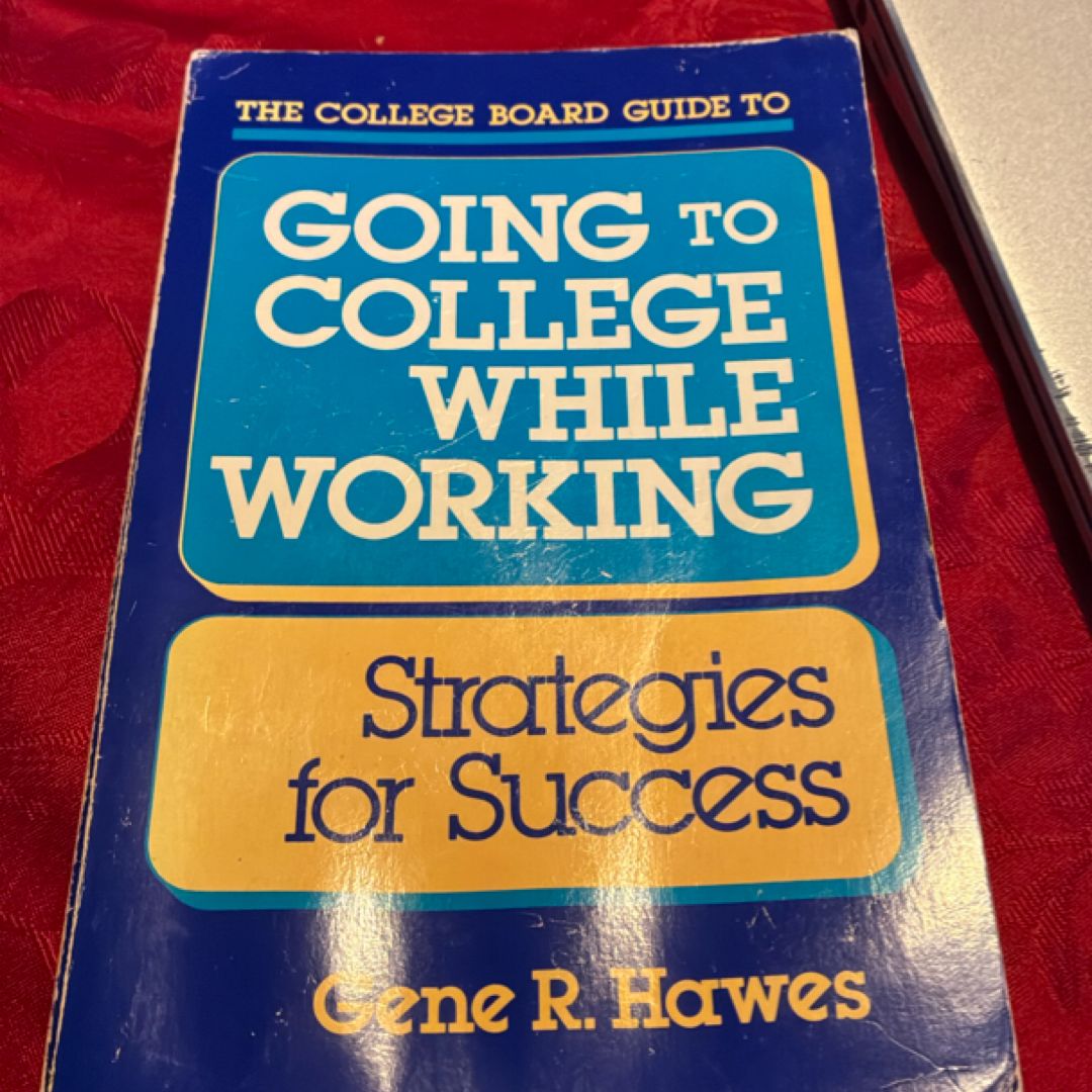 Going to college while working 