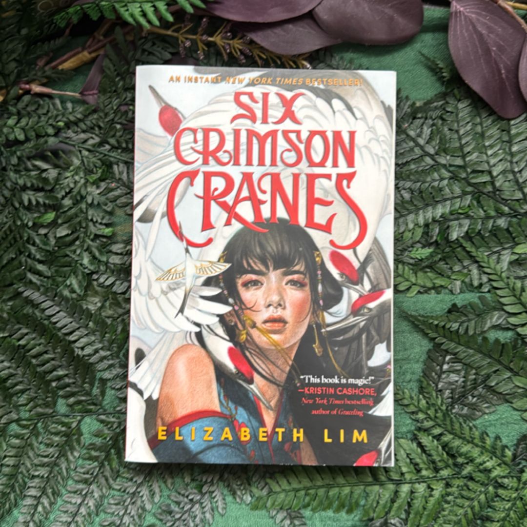 Six Crimson Cranes
