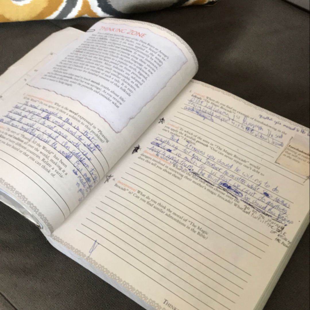 Excursions in Literature, Student Worktext