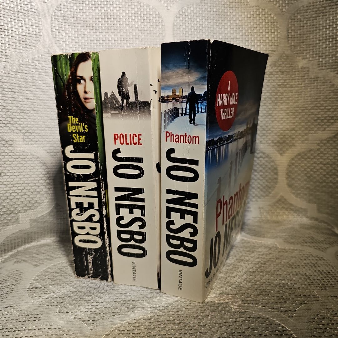 Jo Nesbo set of 3 books