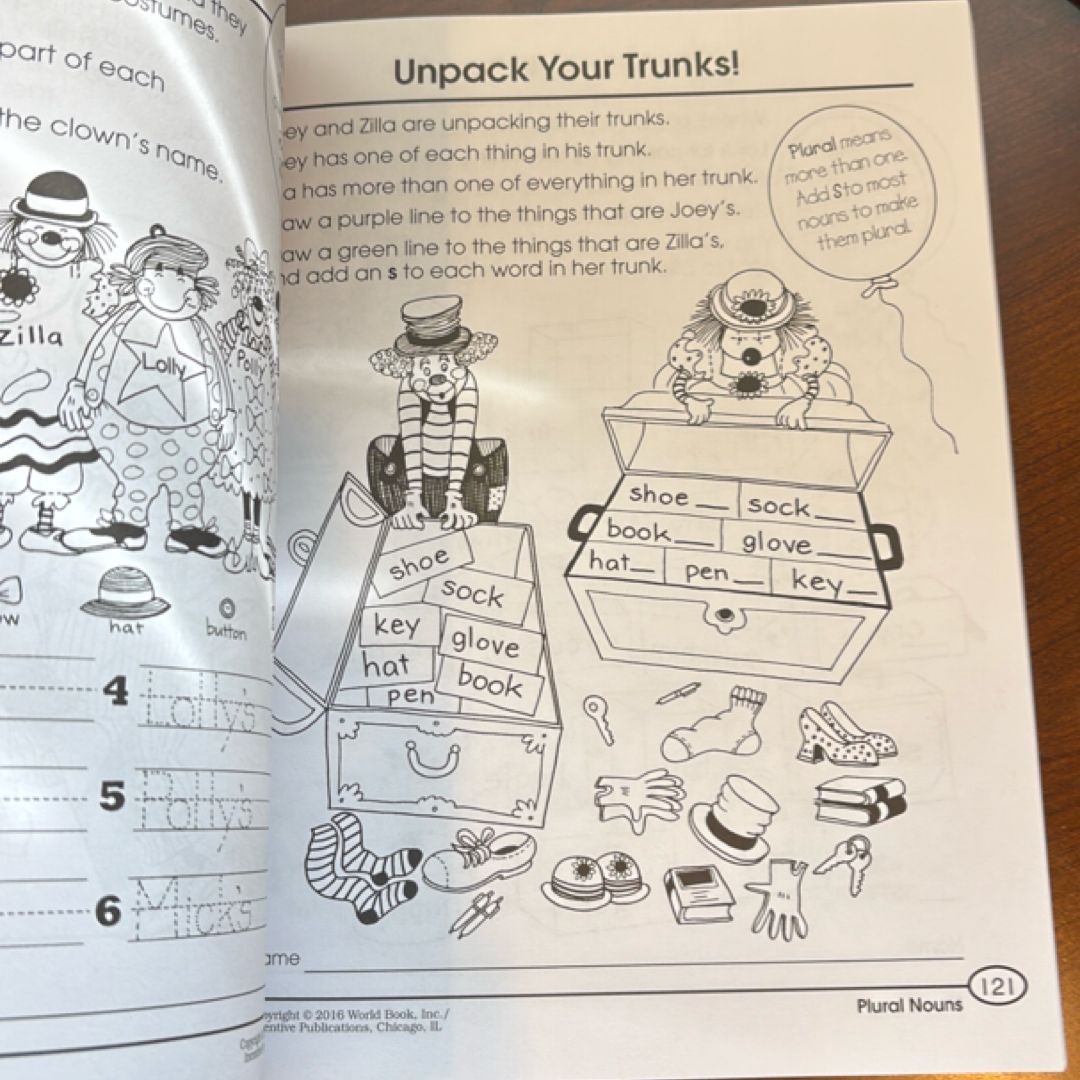 Skill Practice Grade 1