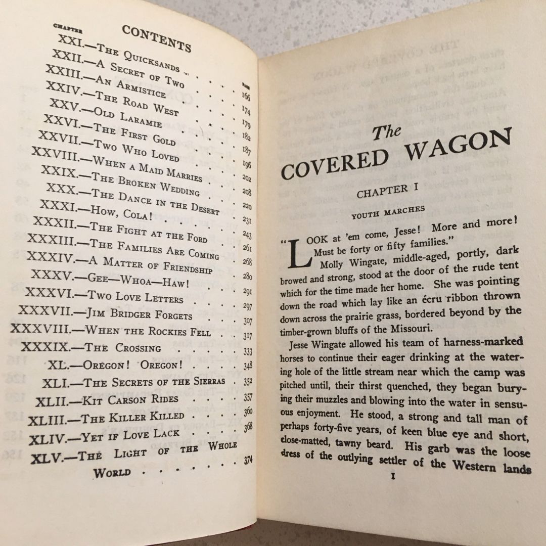 The Covered Wagon ~ 1922