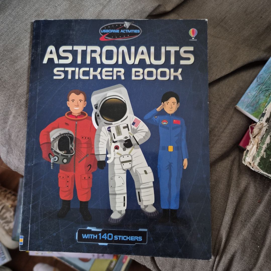 Astronauts Sticker Book
