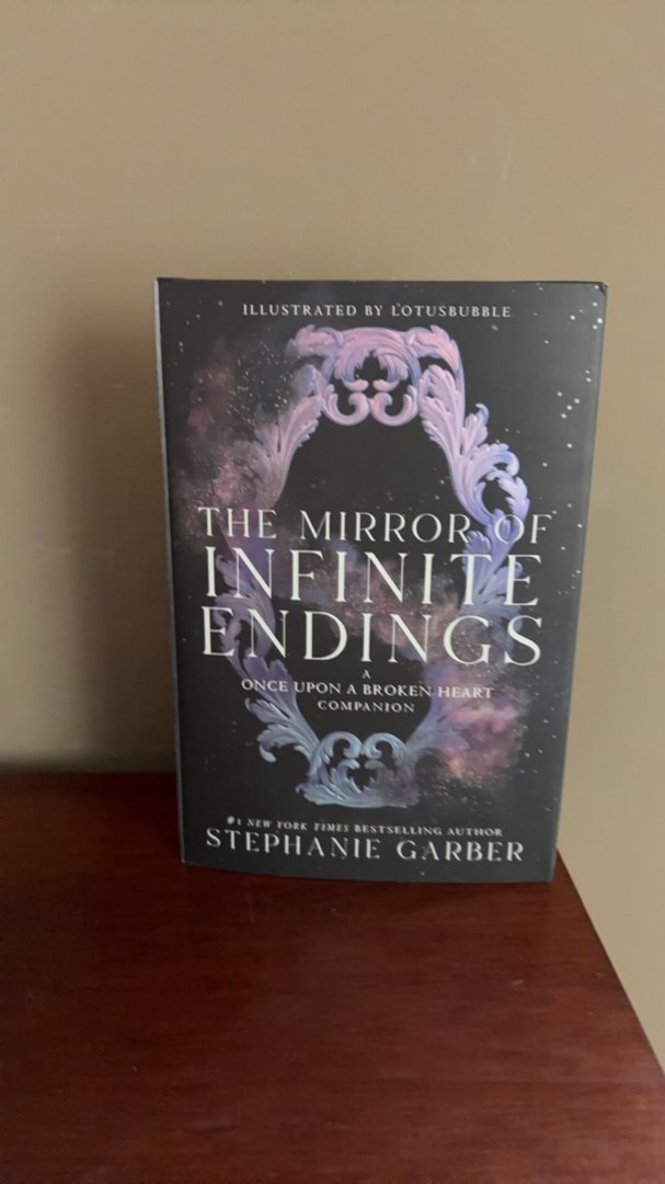 The Mirror of Infinite Endings Preorder Dust Jacket