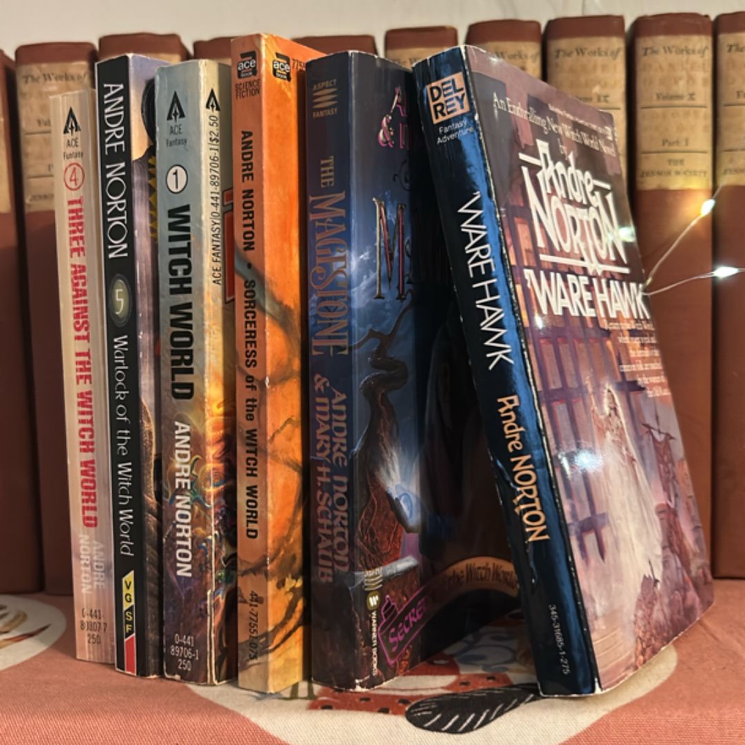 📚 Andre Norton lot of 6-Ware Hawk, etc