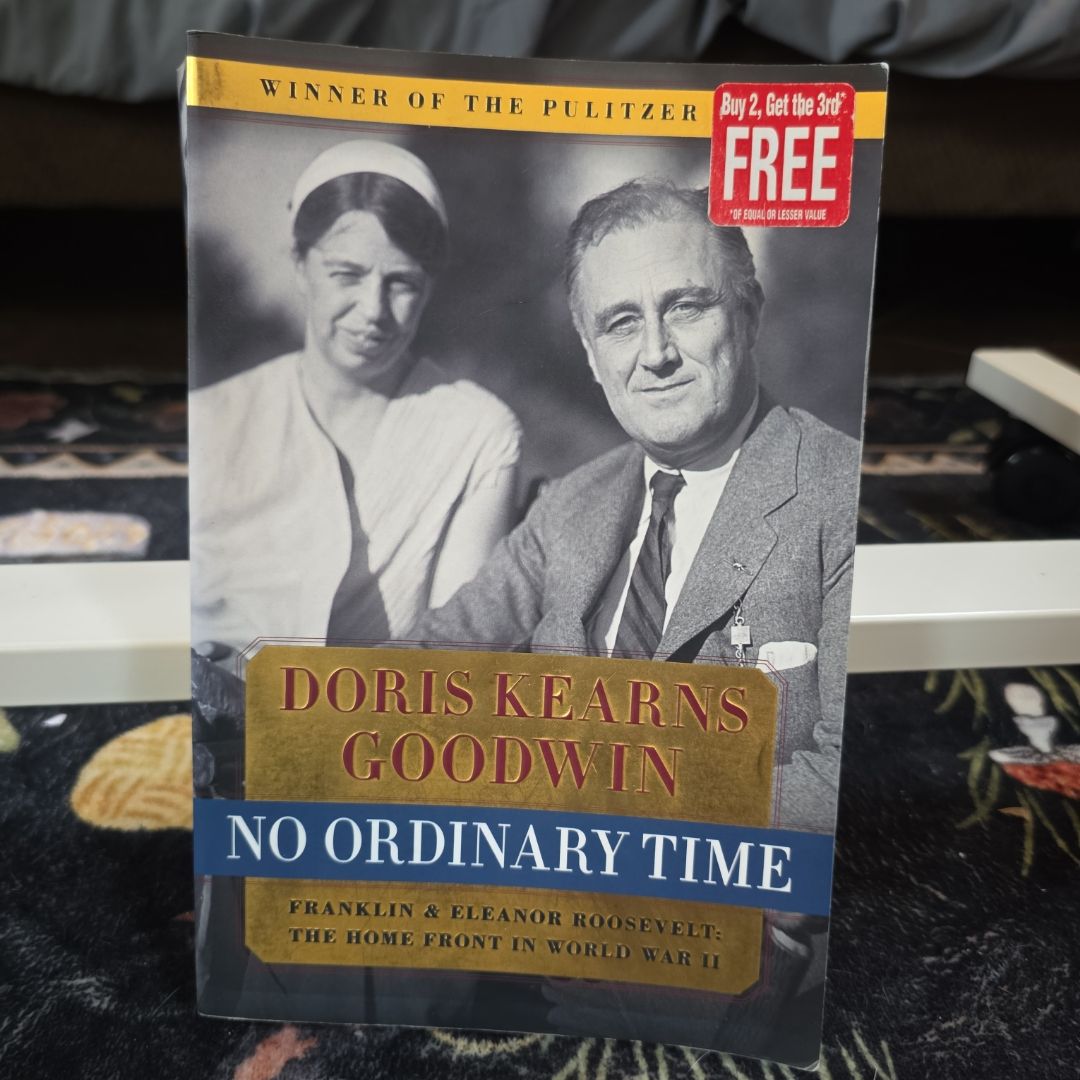 *Vintage 1994* No Ordinary Time-Franklin and Eleanor Roosevelt: The Home Front in World War II