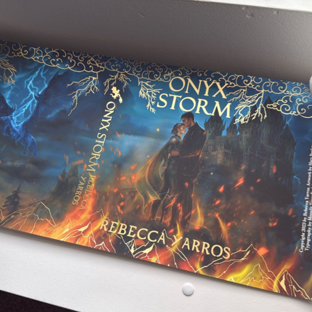 Iron Flame and Onyx Storm *Iridescent Fairytale Special Edition Dust Jackets*