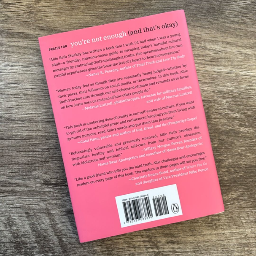 You're Not Enough (and That's Okay)