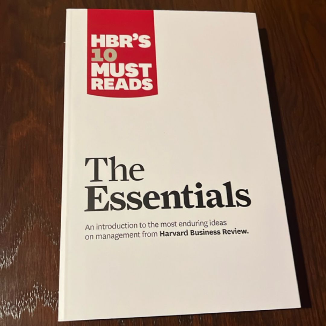 HBR's 10 Must Reads: the Essentials
