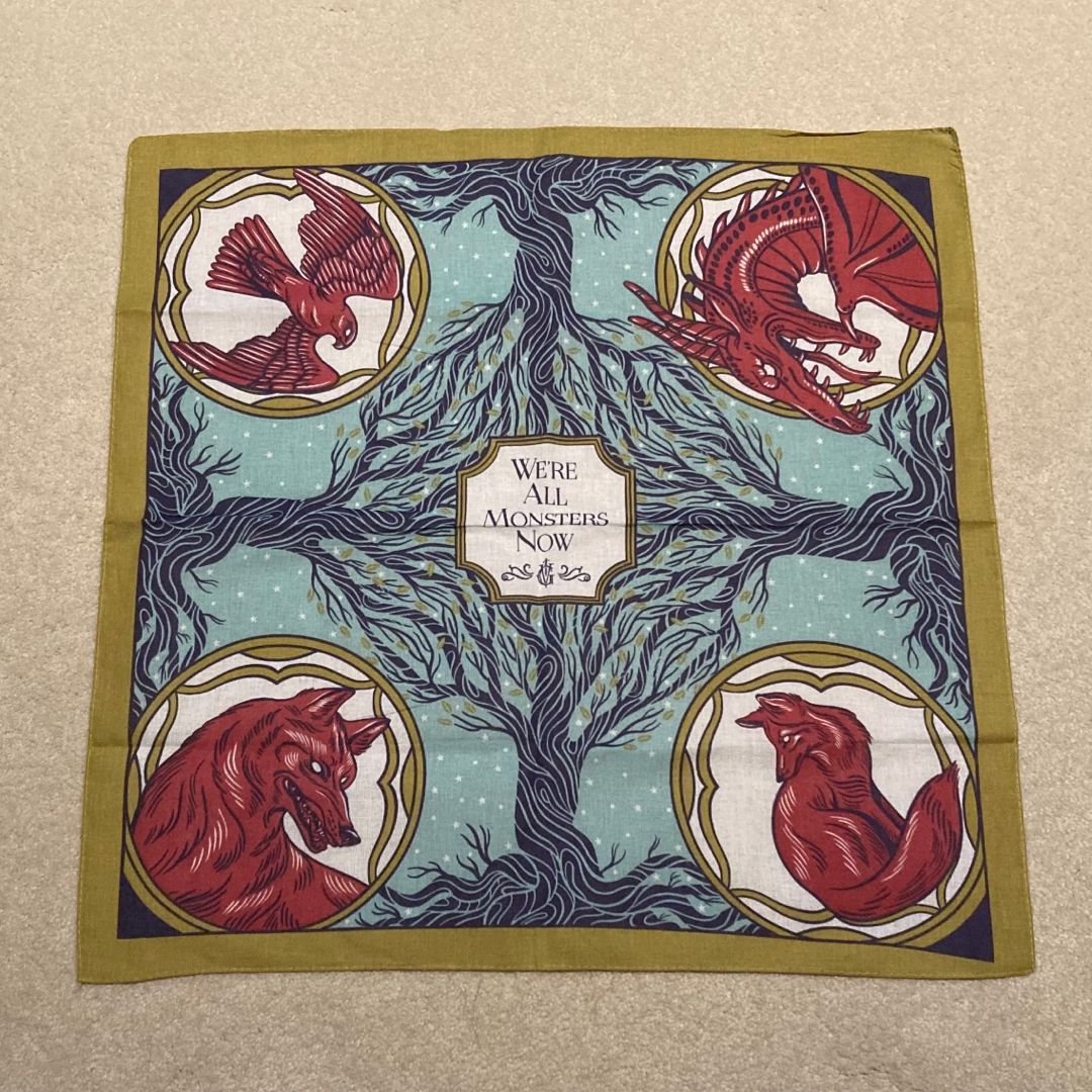 OwlCrate Rule of Wolves scarf