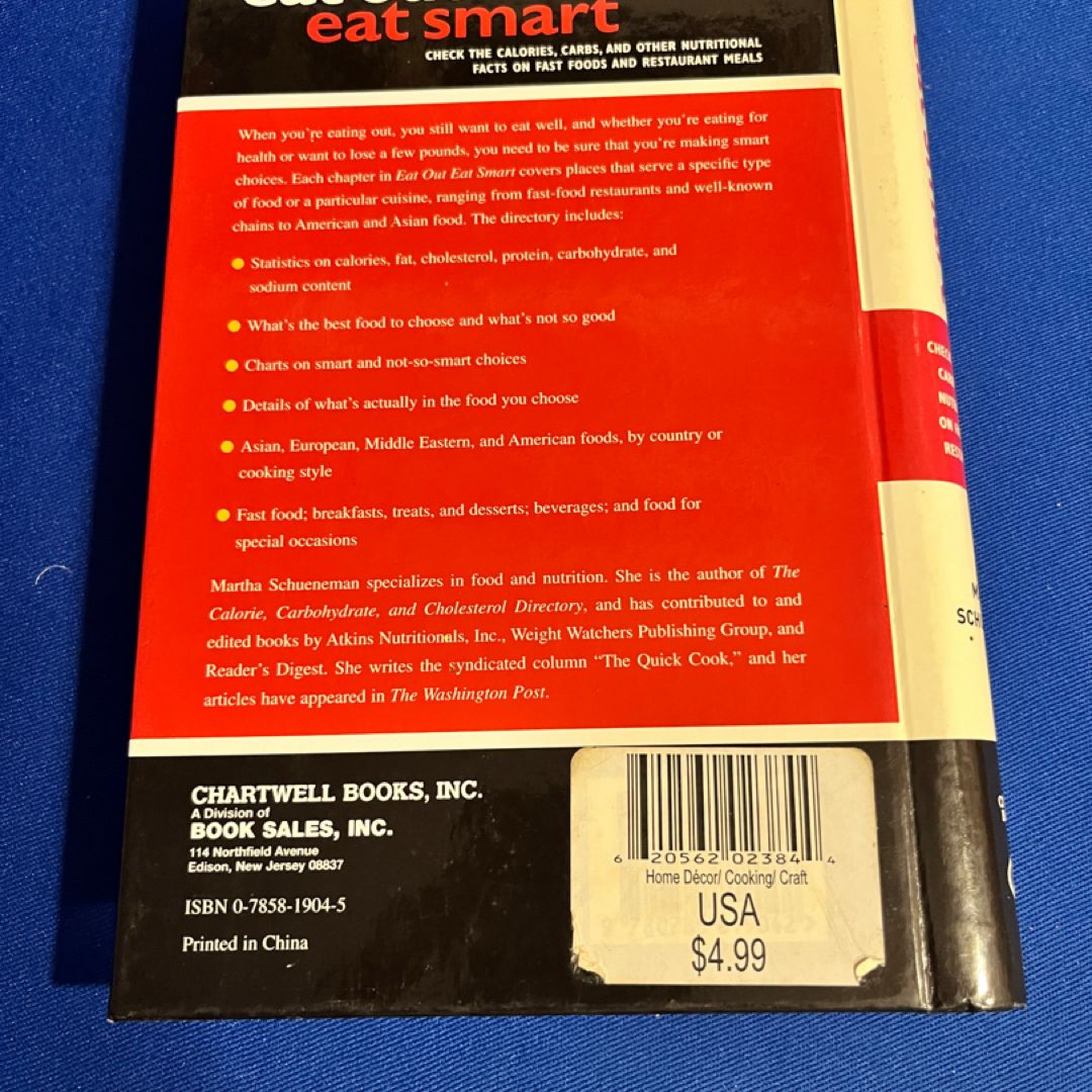 Eat out Eat Smart by Martha Schueneman
