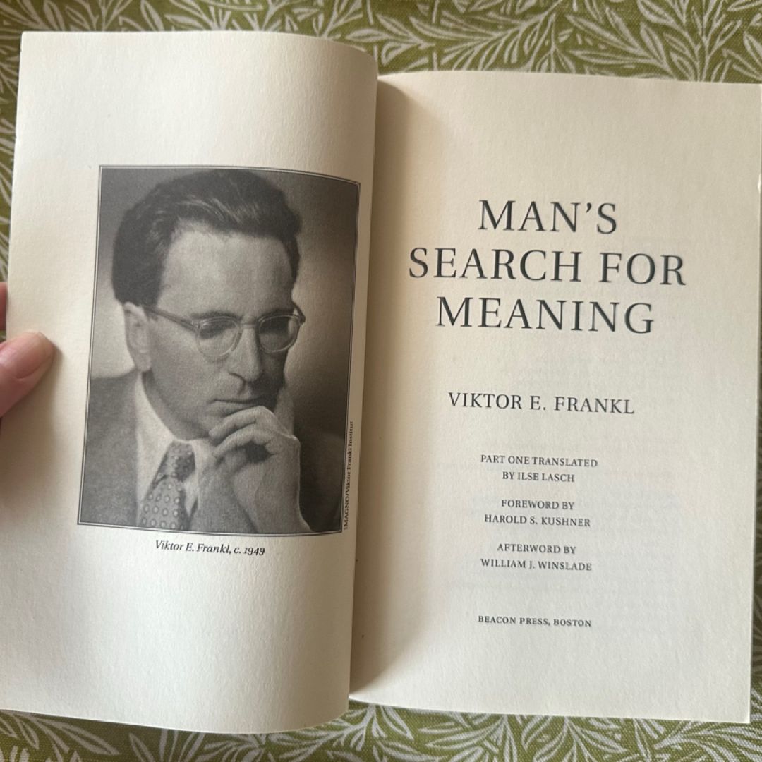 Man's Search for Meaning