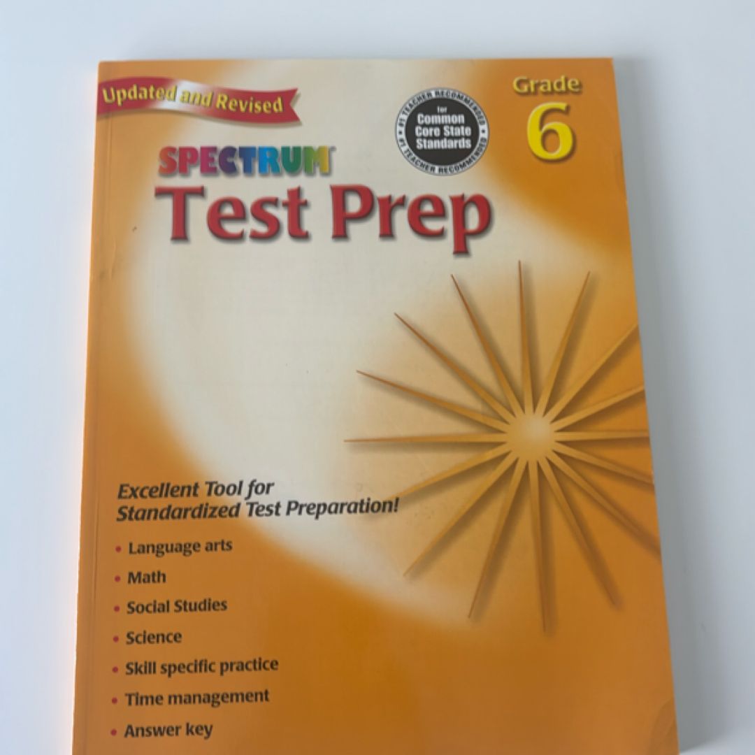 Test Prep, Grade 6