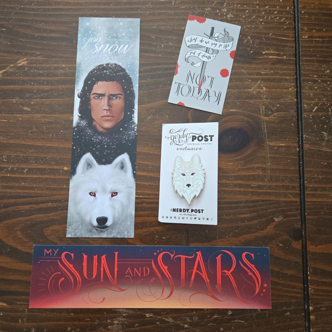 A Game of Thrones merch bundle