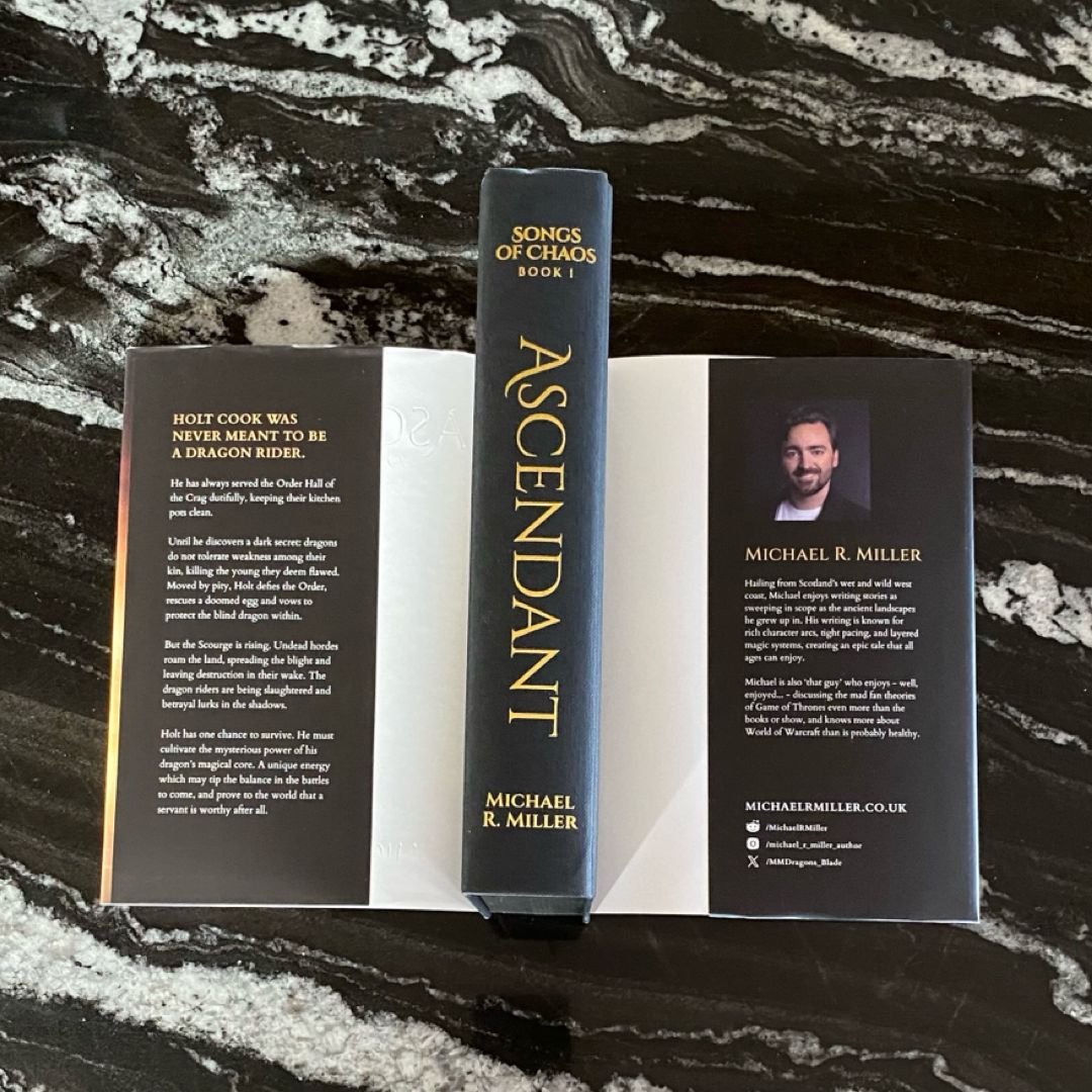 Ascendant ~ The Broken Binding edition ~ Signed by Michael R. Miller ...