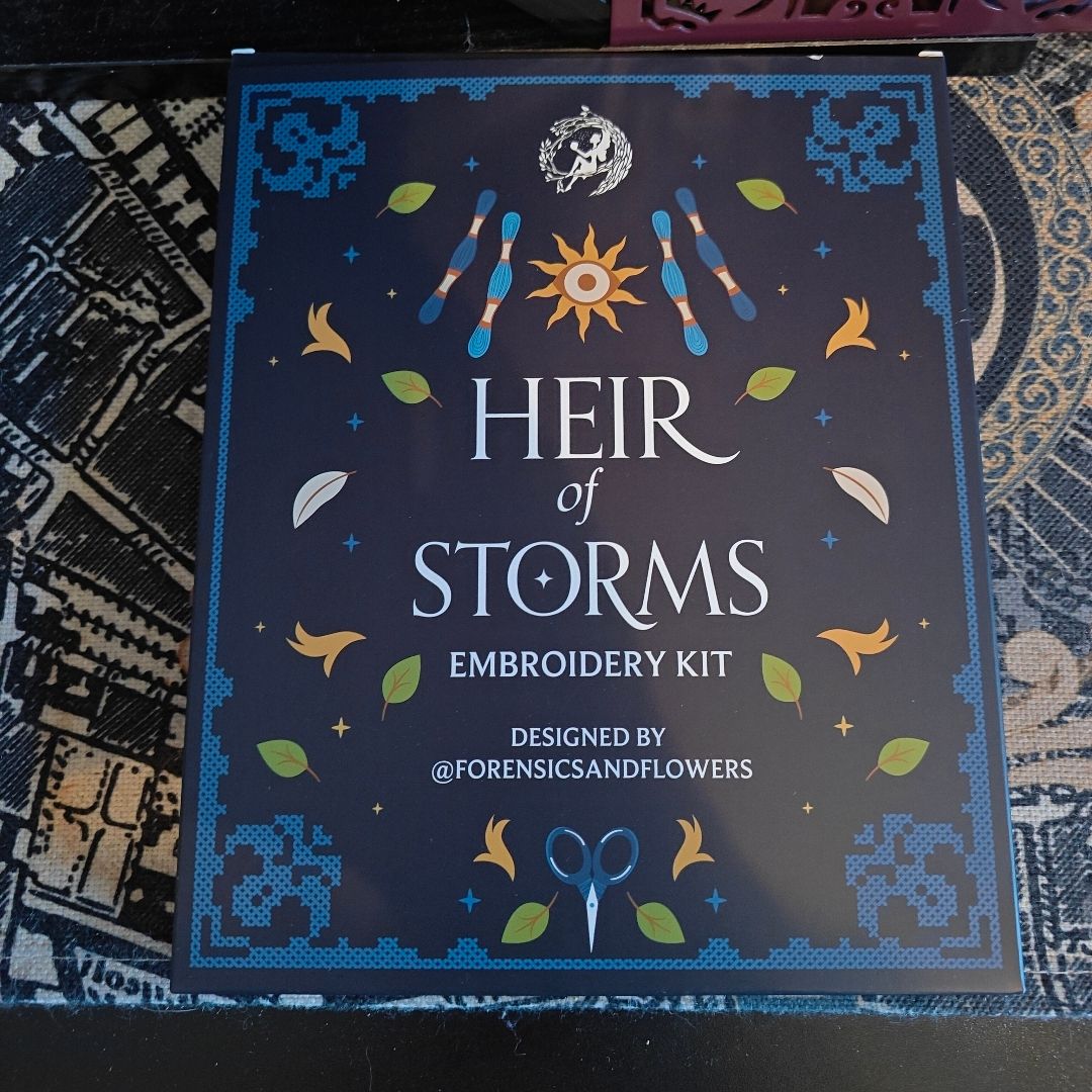 Heir of Storms Embroidery Kit | FairyLoot Exclusive Bookish

Craft Kit
