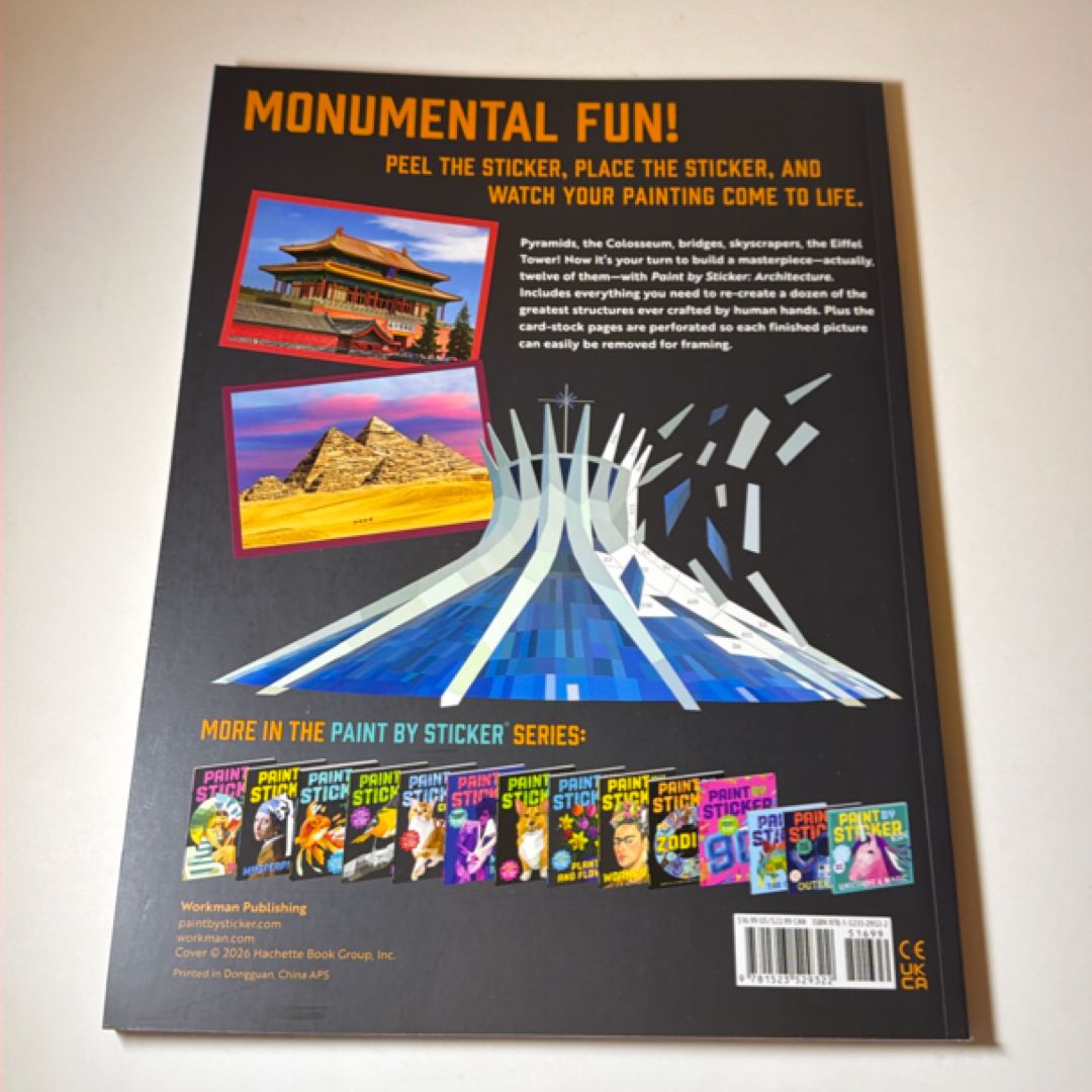 Paint by Sticker (Official): Architecture by Workman Publishing