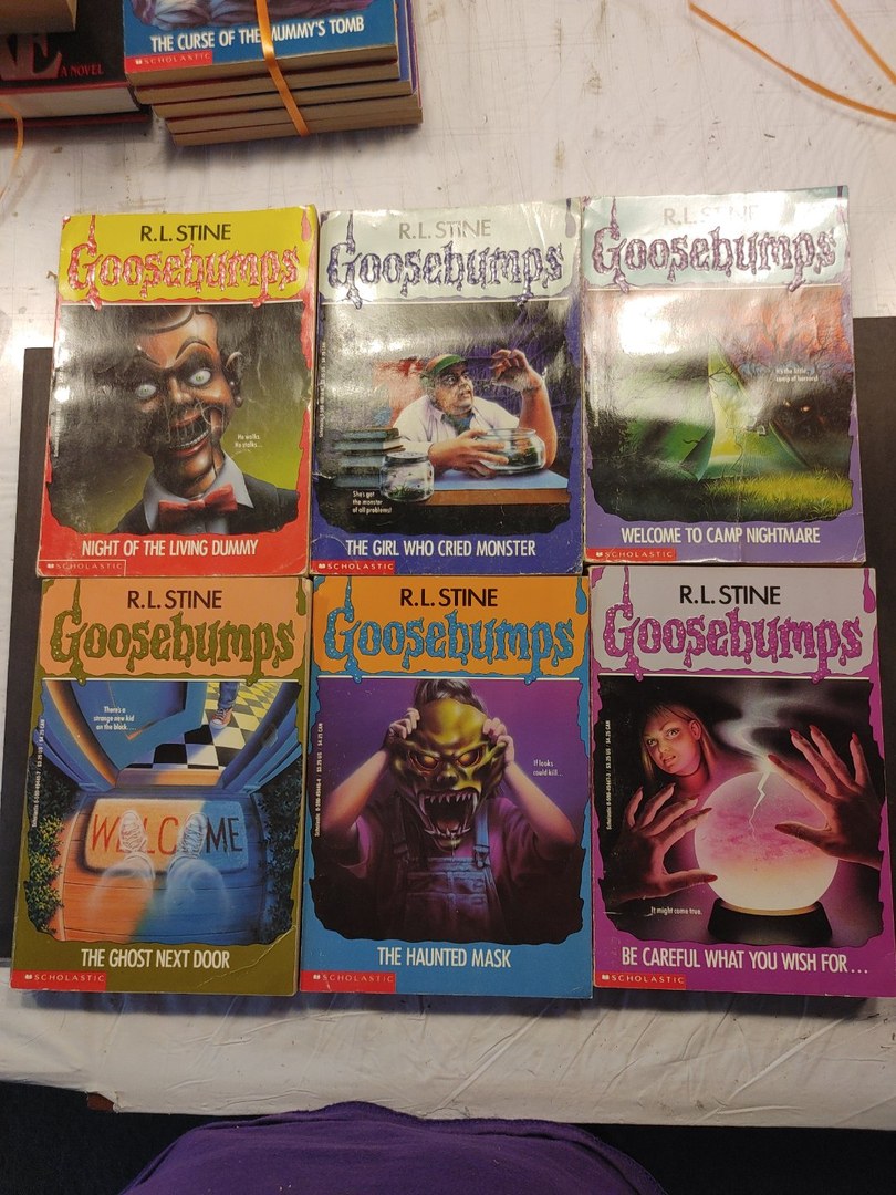 Goosebumps Books 7-12 Binge Bundle